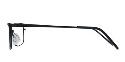 Michelle Moretti 207 Black NA glasses - Black - Side View
