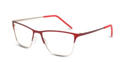 Michelle Moretti 202 Red glasses - Red - Angle View