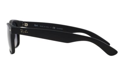 Ray-Ban RB2132 New Wayfarer Matte Black glasses - Matte Black - Side View