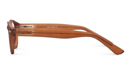 Terry Brown glasses - Brown - Side View