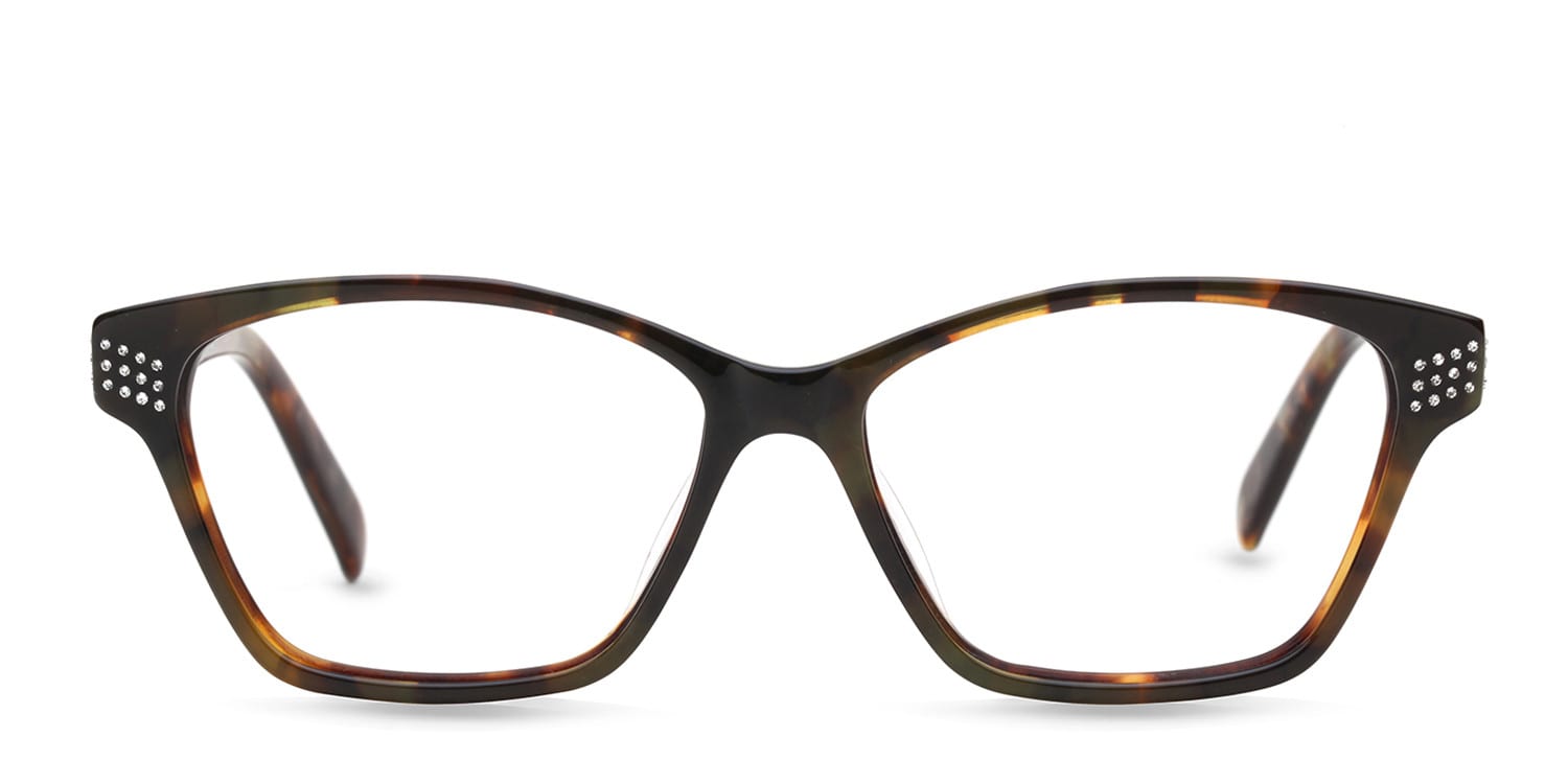 Mia Tortoise glasses - Tortoise - Frontal View