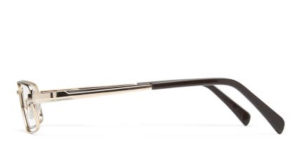 Julien West Anderson Gold glasses - Gold - Side View