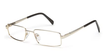 Julien West Anderson Gold glasses - Gold - Angle View