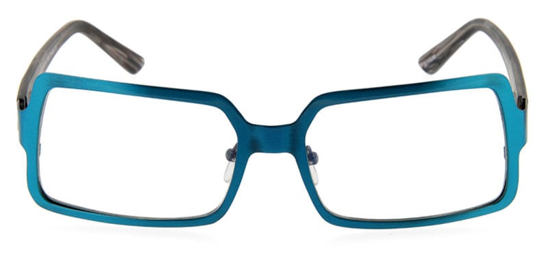 One AY1002 Blue glasses - Blue - Frontal View