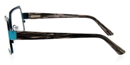 One AY1002 Blue glasses - Blue - Side View