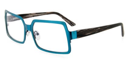 One AY1002 Blue glasses - Blue - Angle View