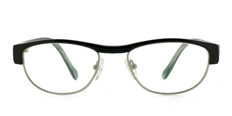 One EG40 Black NA glasses - Black - Frontal View