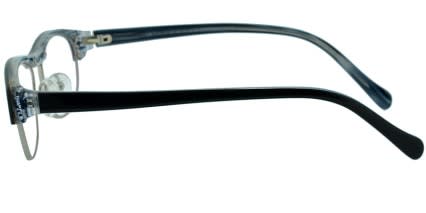One EG40 Black NA glasses - Black - Side View