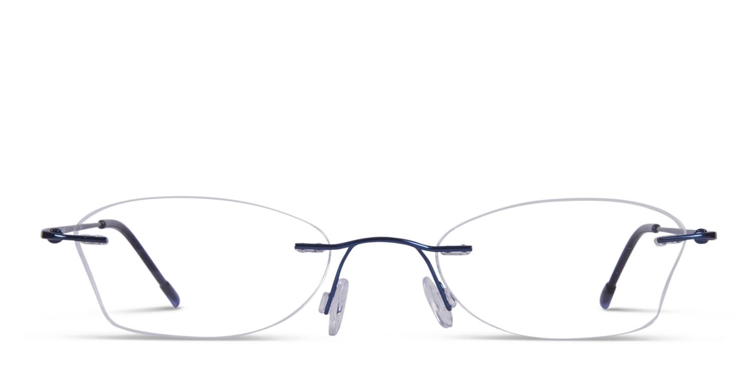 Kingsley Blue glasses - Blue - Frontal View