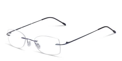 Will Blue glasses - Blue - Angle View