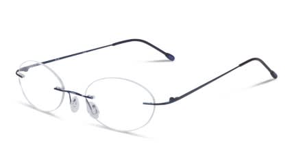 Ottoto Seamus Blue glasses - Blue - Angle View