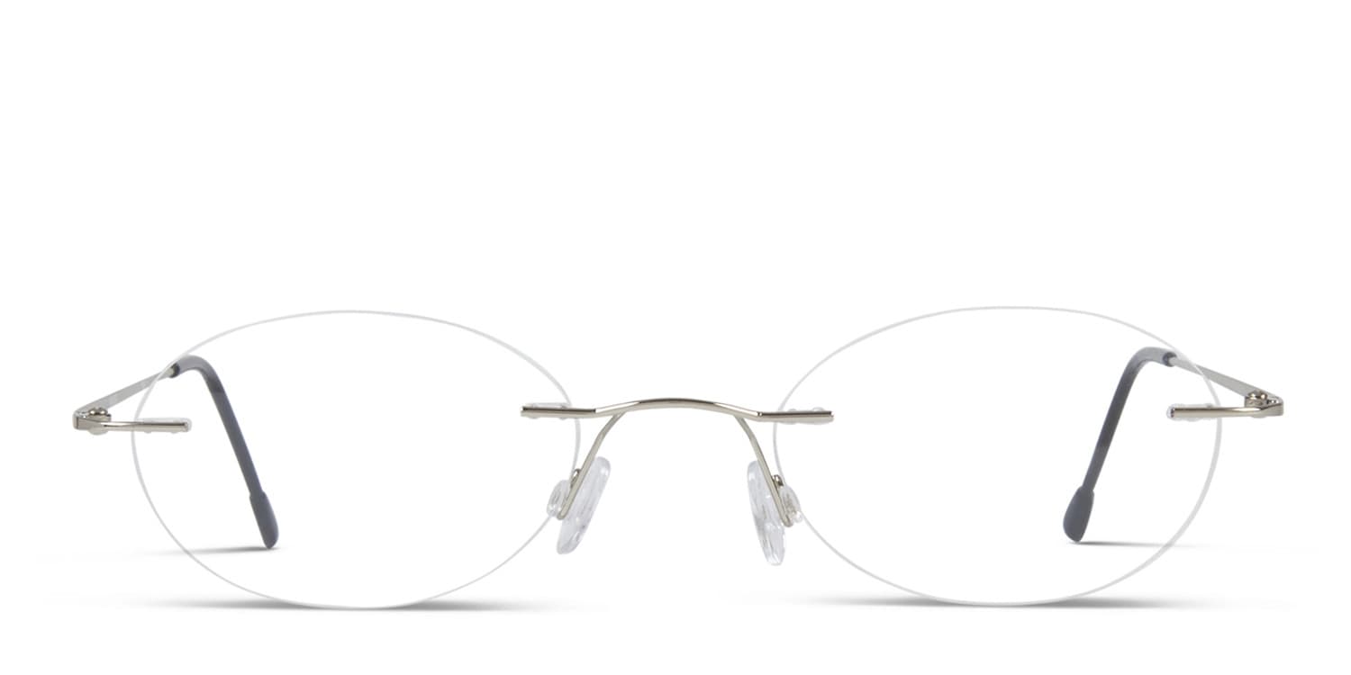 Krysten Silver glasses - Silver - Frontal View