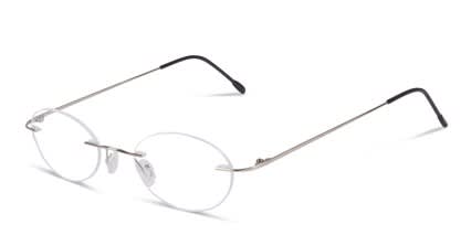Krysten Silver glasses - Silver - Angle View