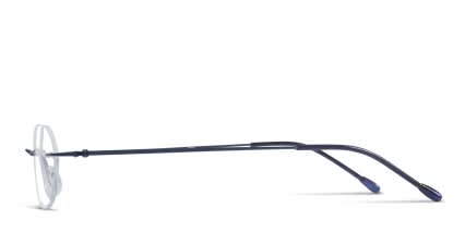 Krysten Blue glasses - Blue - Side View