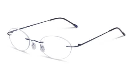 Krysten Blue glasses - Blue - Angle View