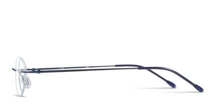 Fredrick Blue glasses - Blue - Side View