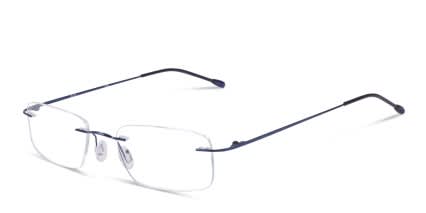 Stewart Blue glasses - Blue - Angle View