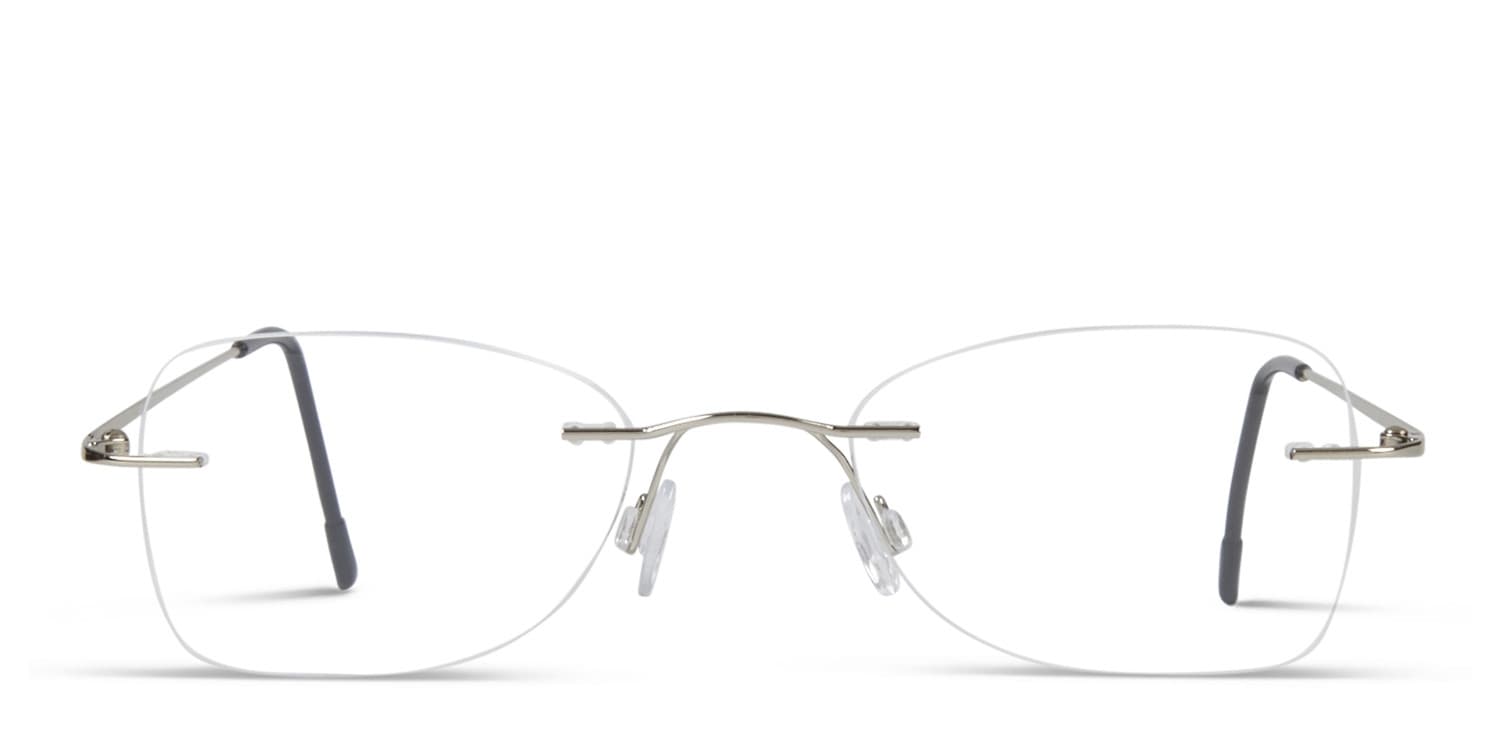 Nicholas Silver glasses - Silver - Frontal View