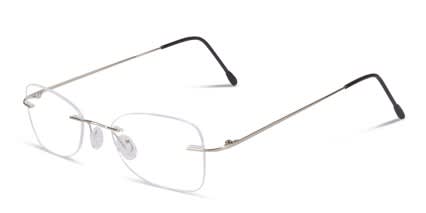 Nicholas Silver glasses - Silver - Angle View