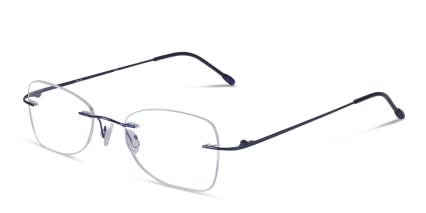 Nicholas Blue glasses - Blue - Angle View