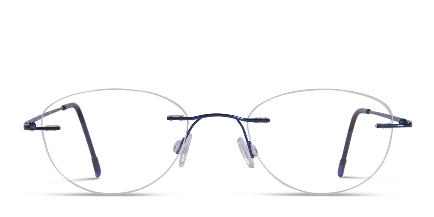 Finnian Blue glasses - Blue - Frontal View