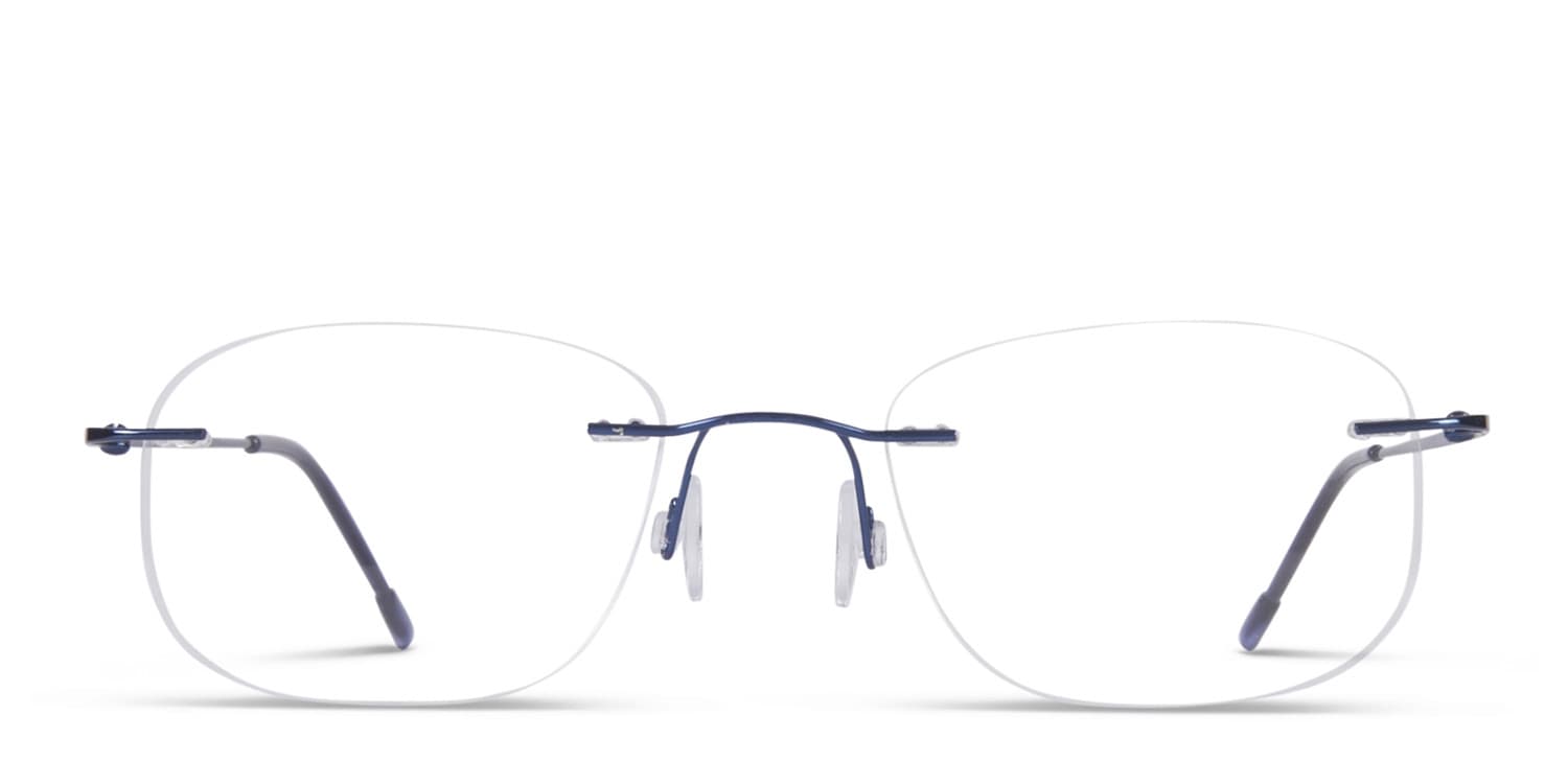 James Blue glasses - Blue - Frontal View