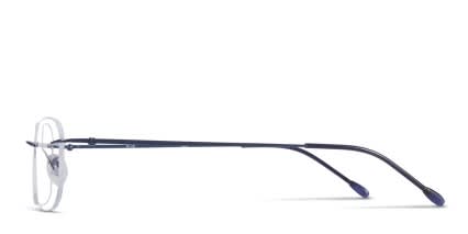 James Blue glasses - Blue - Side View