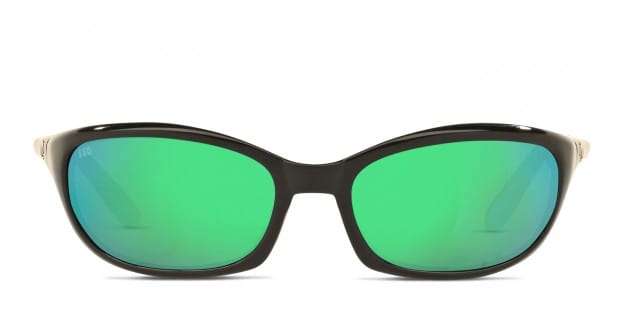 Costa Del Mar 6S9040 Harpoon Tortoise Frame With Green Mirrored 580p Lenses  Provide 100% UV, Costa Harpoon Vs Brine