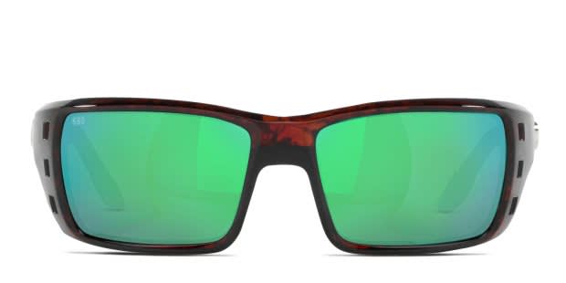 Costa Del Mar 6S9022 Permit tortoise frame with green mirrored