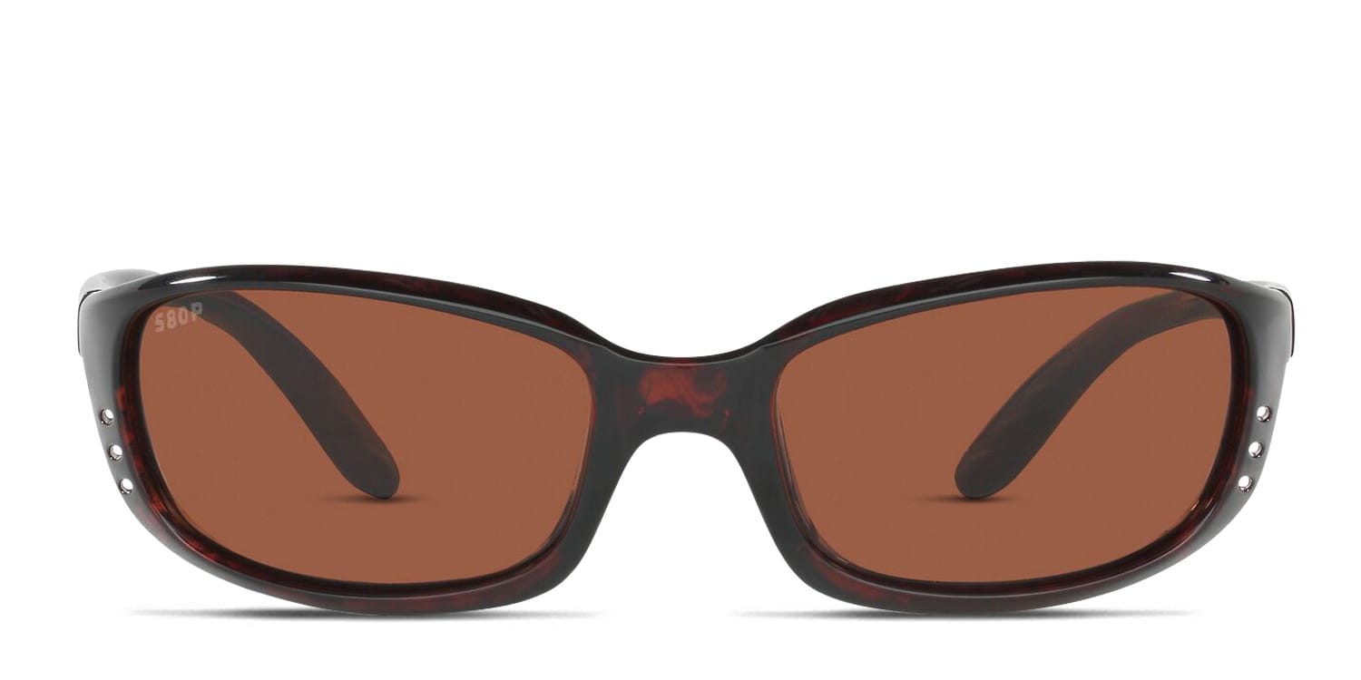 Costa Del Mar 6S9017 Brine Gold , Tortoise glasses - Gold / Tortoise - Frontal View
