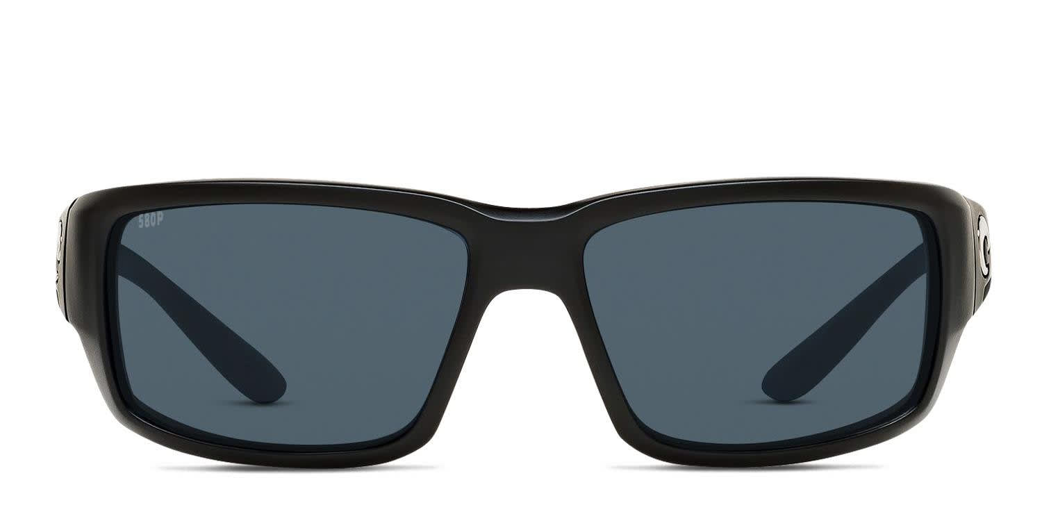 Costa Del Mar 6S9006 Fantail black frame with grey 580p