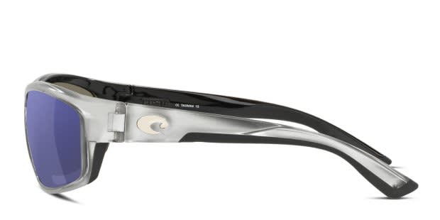 Costa Del Mar 6S9020 Saltbreak silver frame with blue mirrored