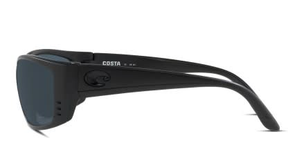 Costa Del Mar 6S9054 Fisch Black , Gray glasses - Black / Gray - Side View
