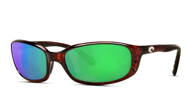 Costa Del Mar 6S9017 Brine tortoise frame with green mirrored 580p