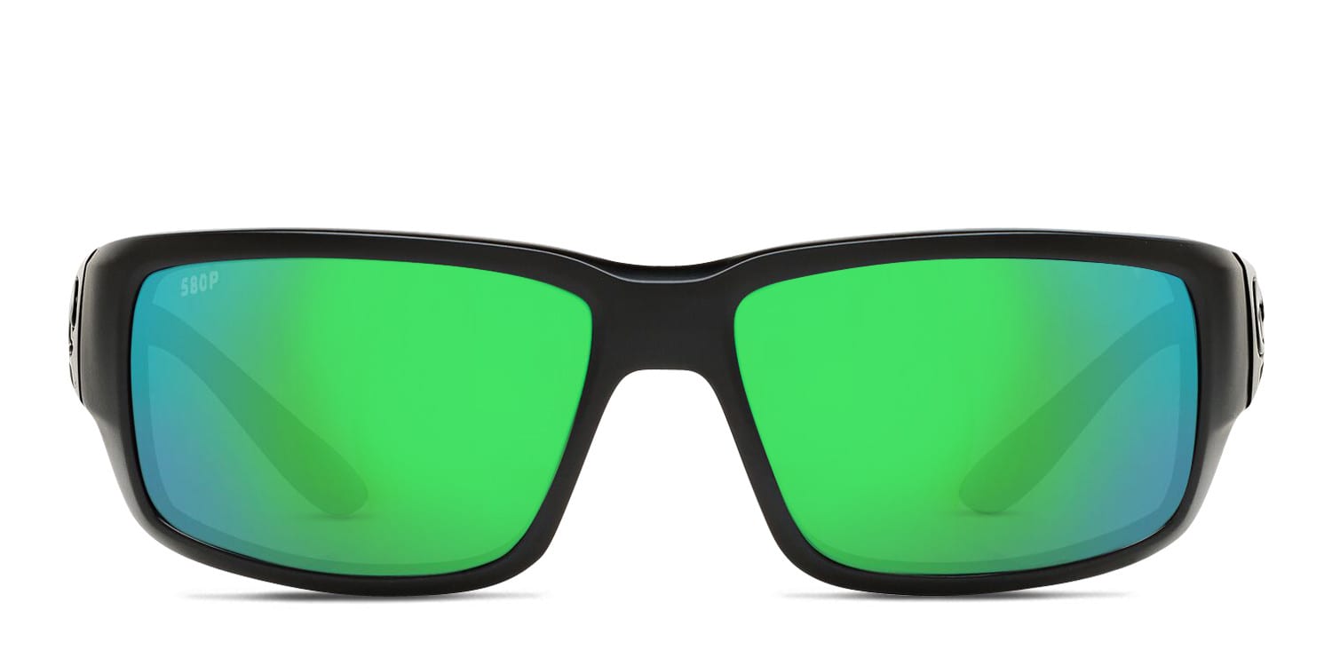 豪華6点ナリマン 秋刀魚SSP-6 / SSP-51 / オーシャンサラブレッド Costa Del Mar 6S9006 Fantail Shiny Black, Green frame with green