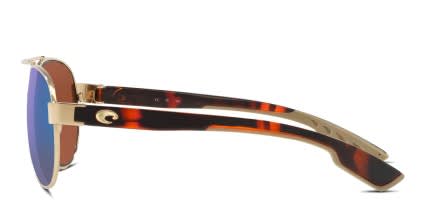 Costa Del Mar 6S4006 Loreto Gold , Green , Pink glasses - Gold / Green / Pink - Side View