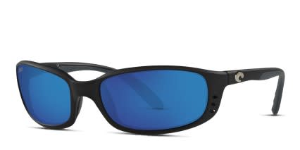 Costa Del Mar 6S7001 Brine Readers Black , Blue glasses - Black / Blue - Angle View