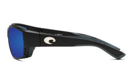 Costa Del Mar 6S7008 Tuna Alley Readers Black , Blue glasses - Black / Blue - Side View