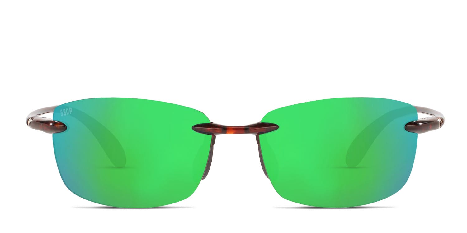Costa Del Mar 6S9071 Ballast Green , Tortoise glasses - Green / Tortoise - Frontal View