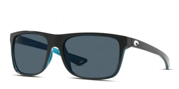 Costa Del Mar 6S9069 Remora black frame with grey 580p lenses. Lenses provide 100 UV protection