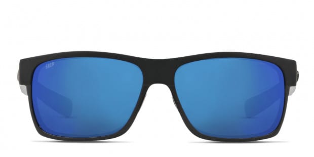 Costa Del Mar 6S9026 Half Moon Shiny Black, Blue Prescription Sunglasses -  50% Off Lenses