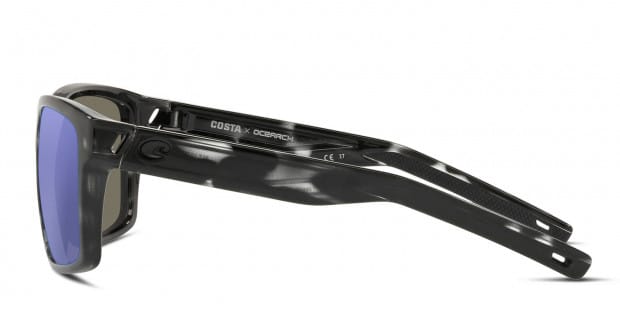 Costa Del Mar 6S9035 Slack Tide black frame with blue mirrored
