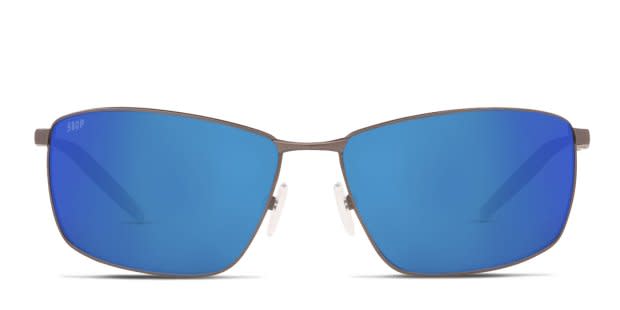 Costa Del Mar 6S6009 Turret gunmetal frame with blue mirrored 580p