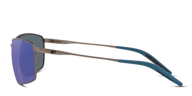 Costa Del Mar 6S6009 Turret gunmetal frame with blue mirrored 580p