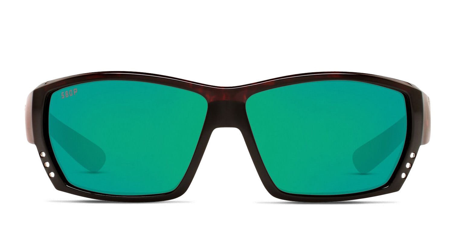 Costa Del Mar 6S7008 Tuna Alley Readers Green , Tortoise glasses - Green / Tortoise - Frontal View