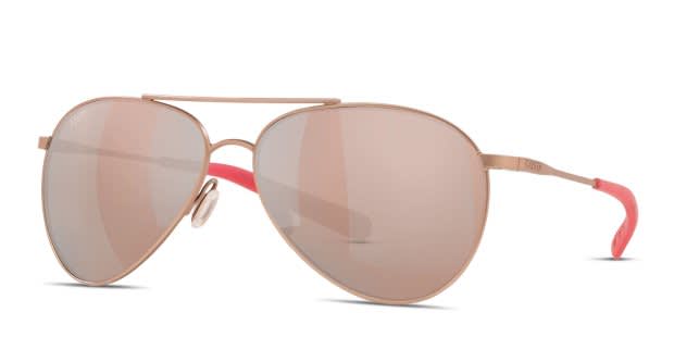 Costa Del Mar 6S6003 Piper pink, gold frame with copper silver