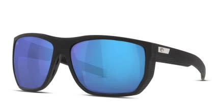 Costa Del Mar 6S9085 Santiago Black , Blue , Gray glasses - Black / Blue / Gray - Angle View