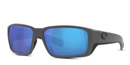 Costa Del Mar 6S9079 Fantail Pro Blue , Gray glasses - Blue / Gray - Angle View