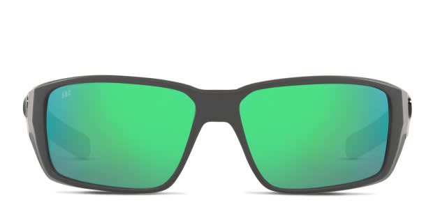 Costa Del Mar 6S9079 Fantail Pro gray frame with green mirrored