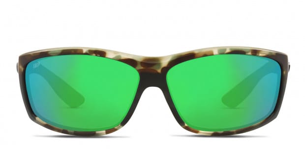 Costa Del Mar 6S9020 Saltbreak tortoise frame with green mirrored